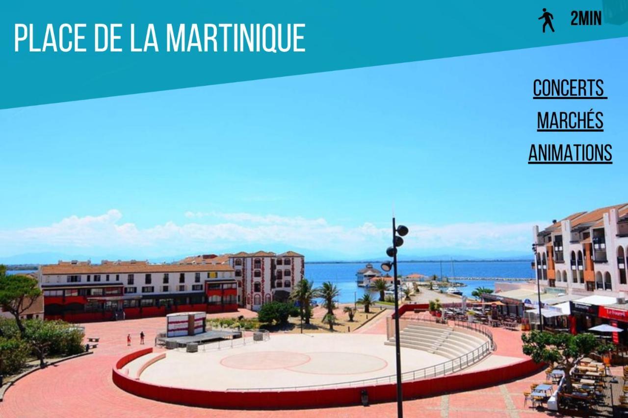 Apartmán A L'Ombre Du Murier Le Barcarès Exteriér fotografie